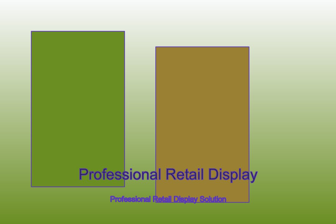 Professional retail display team expertise